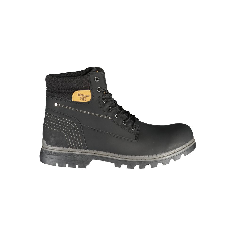 Carrera Black Polyester Boot - ACCEXO