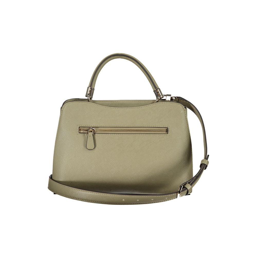 Guess Jeans Green Polyethylene Handbag - ACCEXO