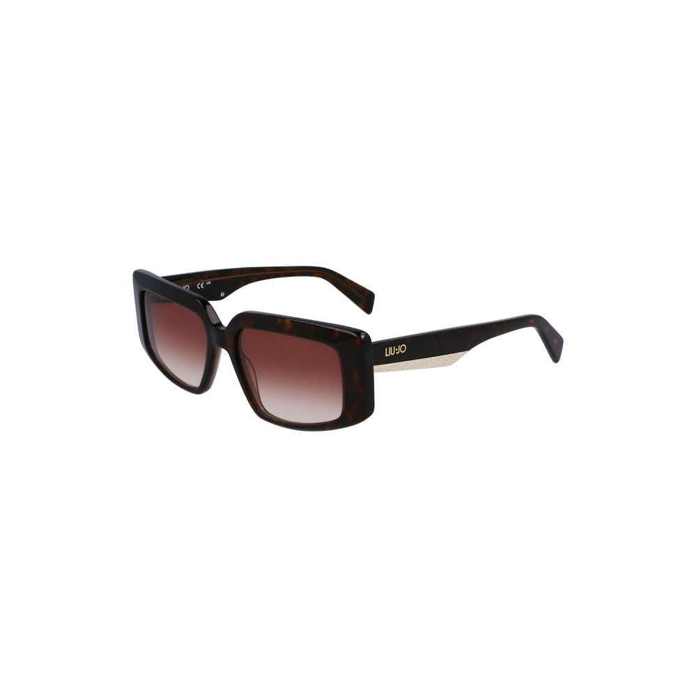 Liu Jo Brown Acetate Women Sunglasses