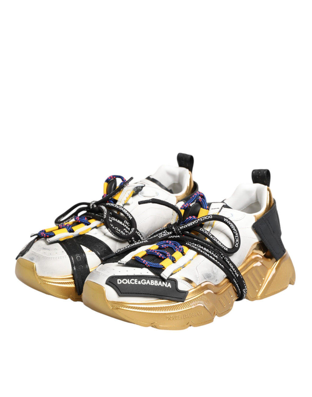 Dolce & Gabbana Multicolor Daymaster Low Top Sneakers Shoes - ACCEXO