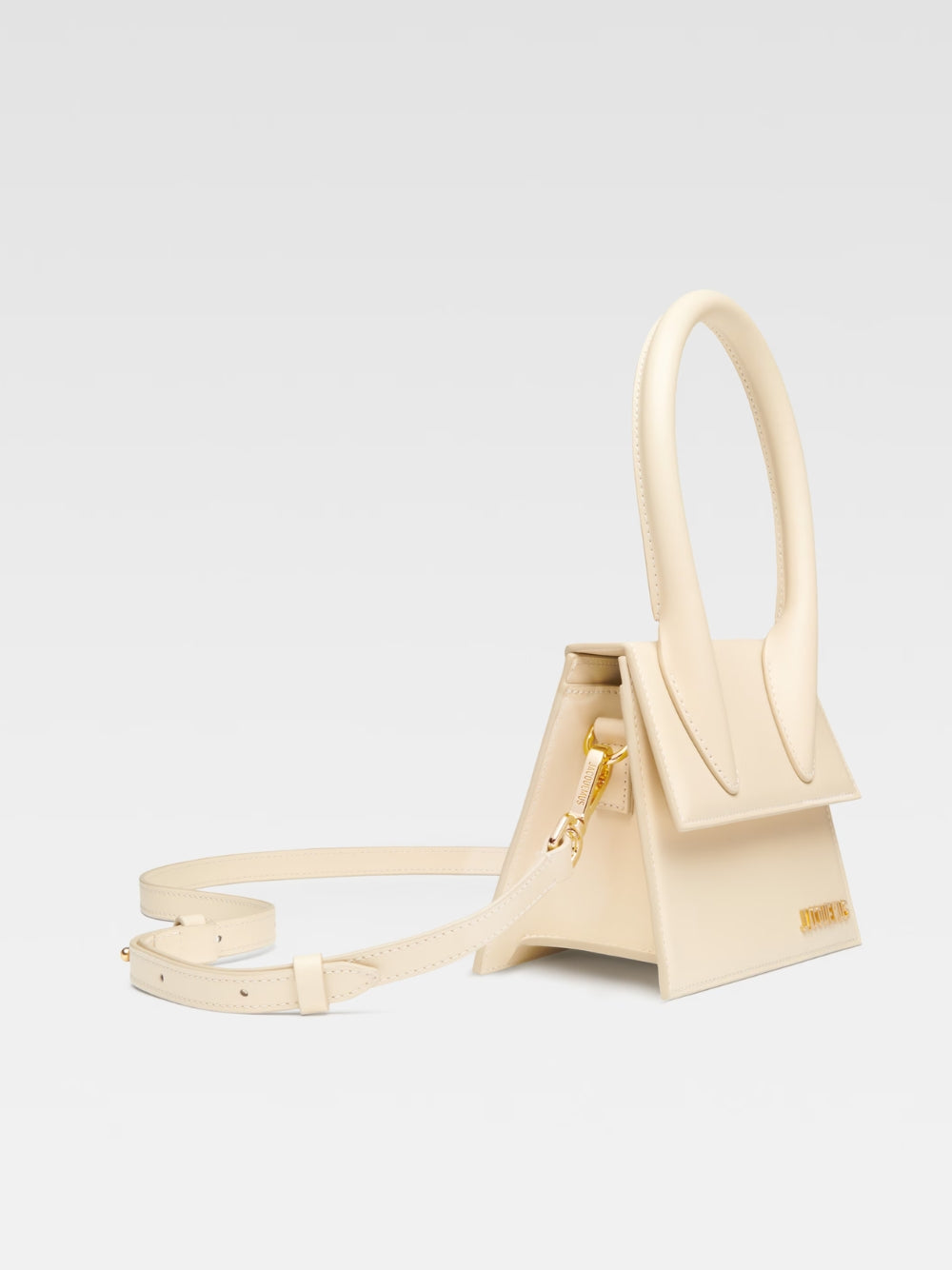 Jacquemus Le Chiquito Moyen Ivory Bag - ACCEXO