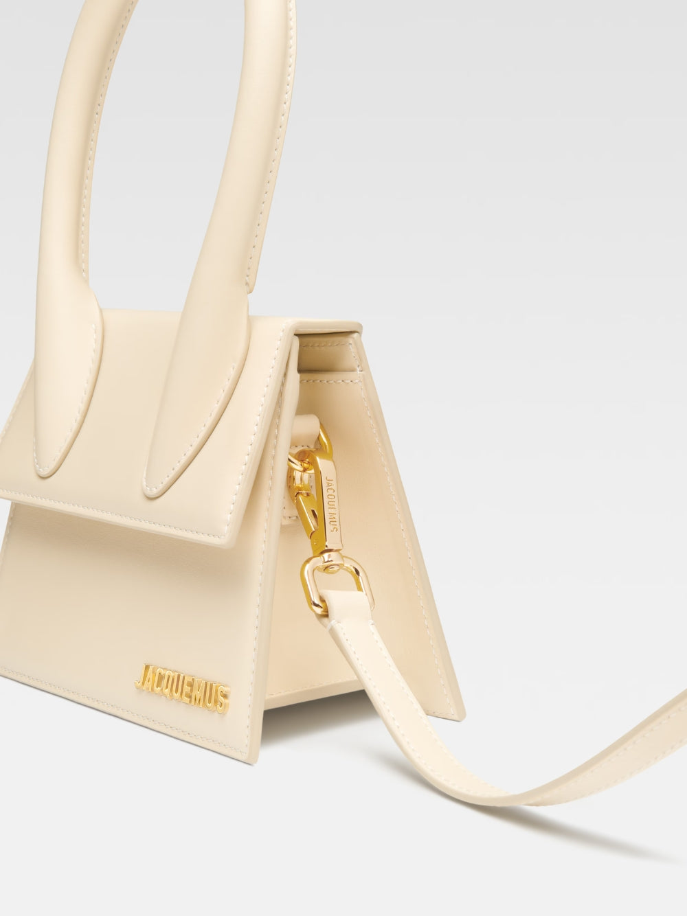 Jacquemus Le Chiquito Moyen Ivory Bag - ACCEXO