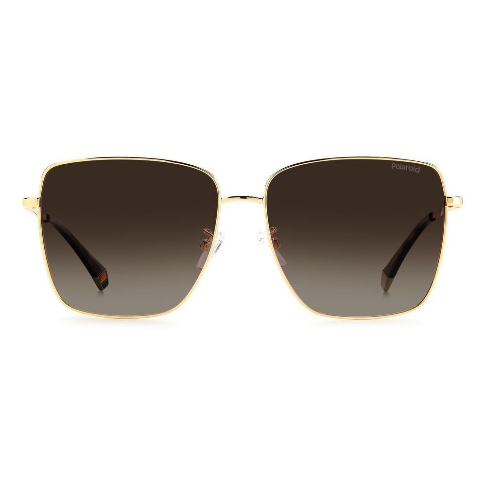 Polaroid Gold Metal Sunglasses - ACCEXO