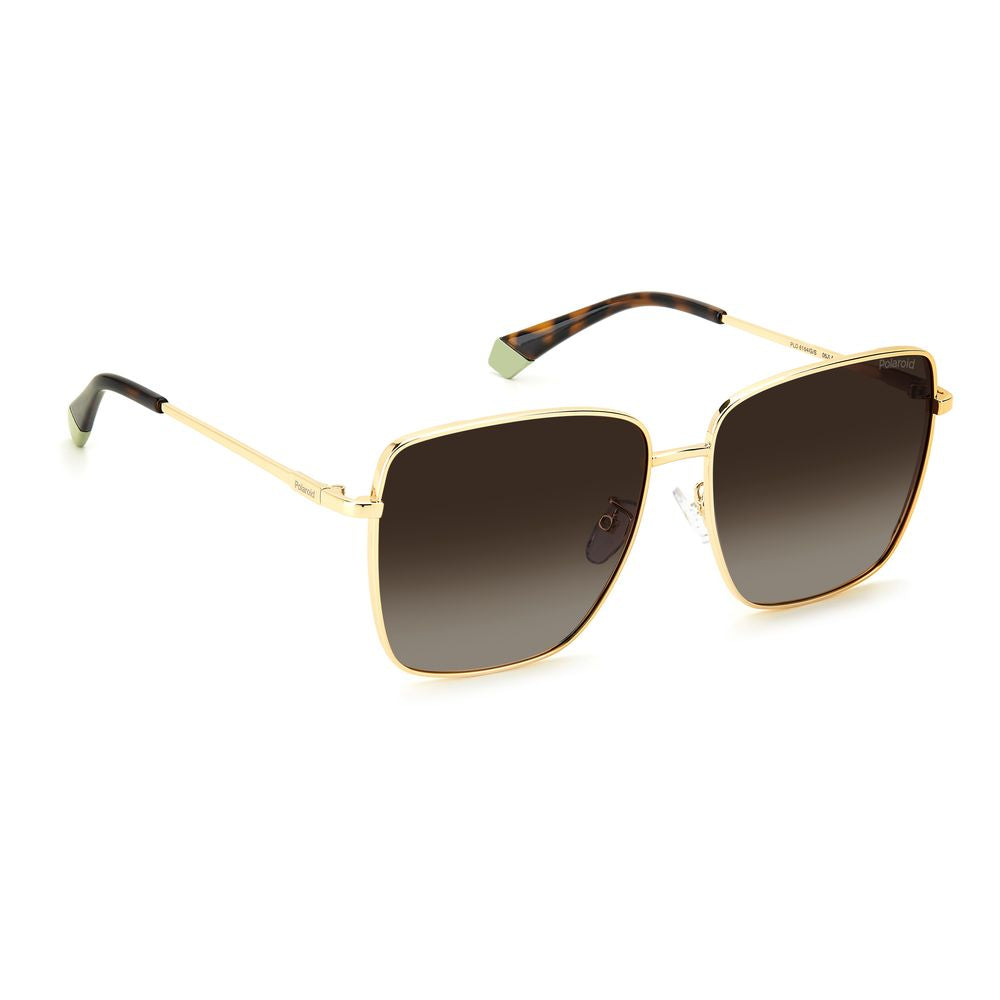 Polaroid Gold Metal Sunglasses - ACCEXO