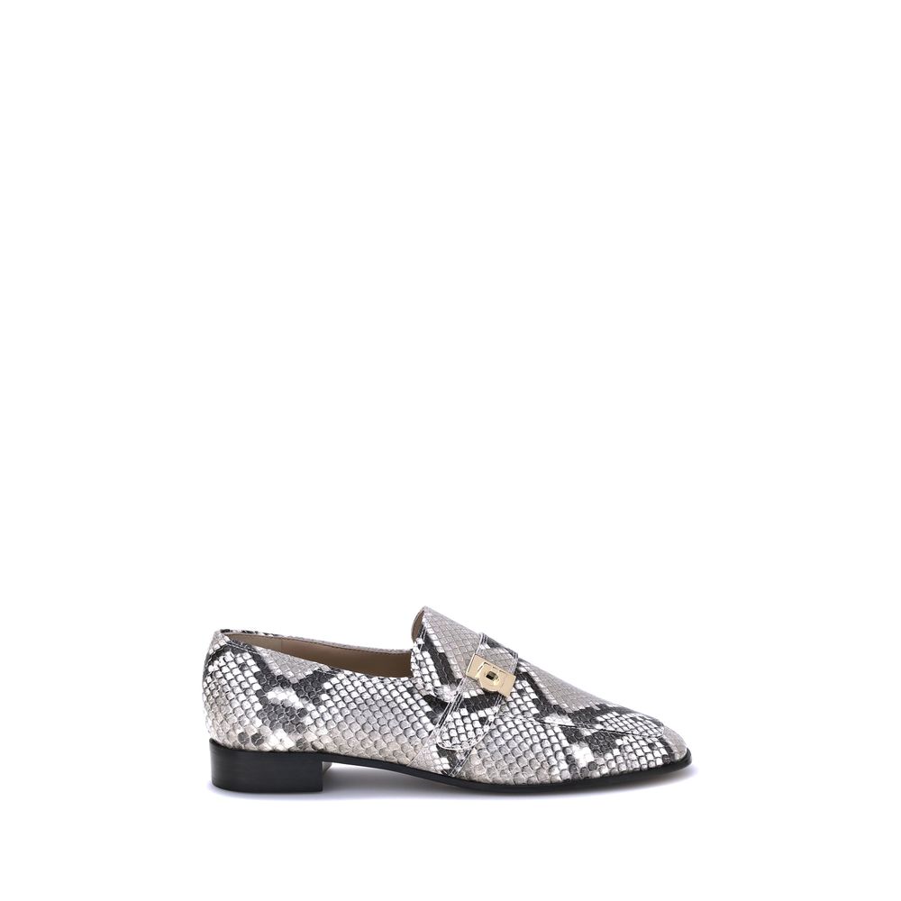Ferragamo Python print leather Loafers - ACCEXO