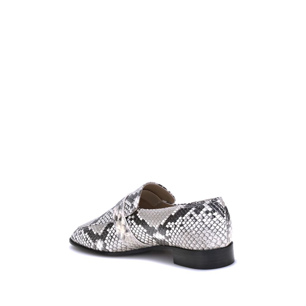 Ferragamo Python print leather Loafers - ACCEXO