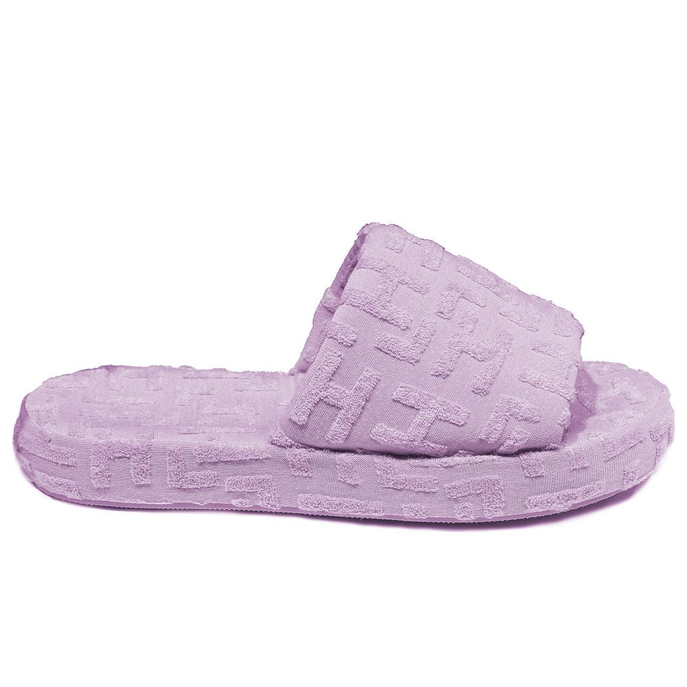 Hinnominate Purple Cotton Sandal - ACCEXO