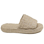 Hinnominate Beige Cotton Sandal - ACCEXO