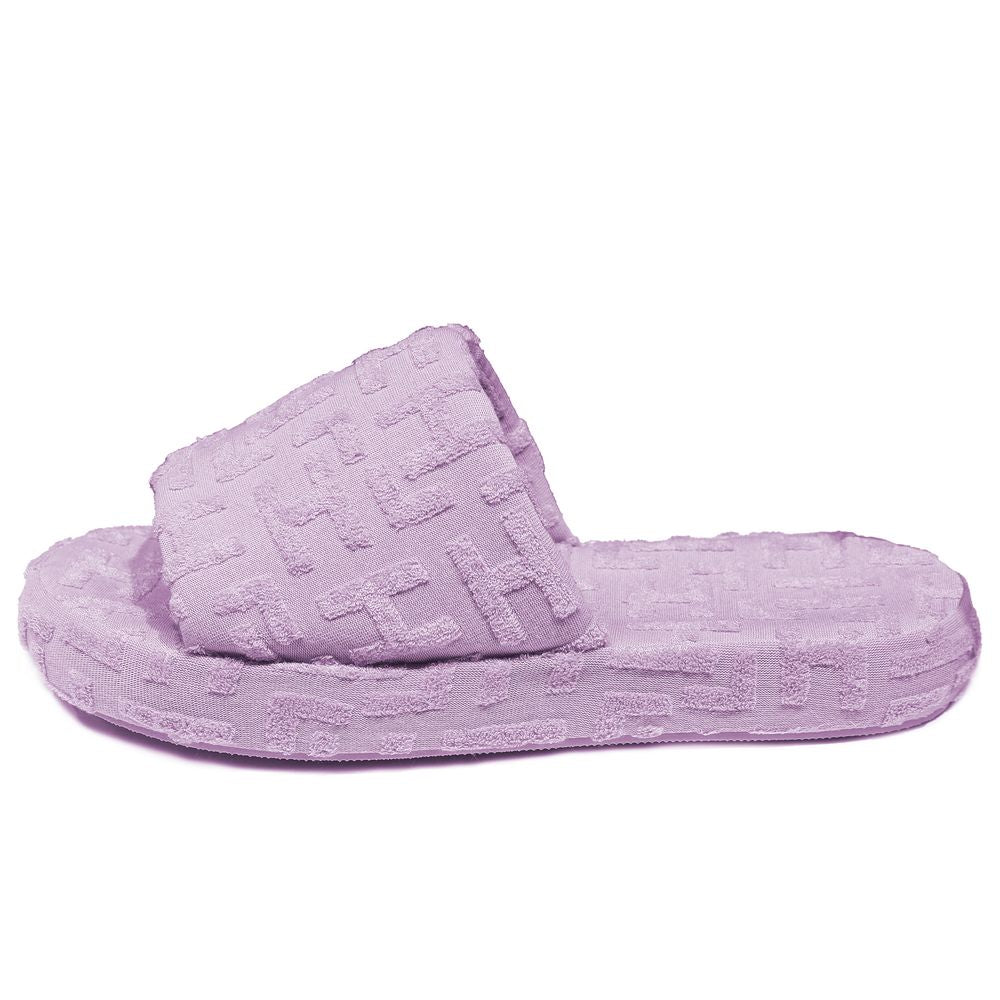 Hinnominate Purple Cotton Sandal - ACCEXO