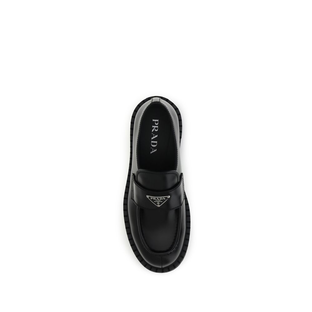 Prada Double Chocolate Loafers - ACCEXO