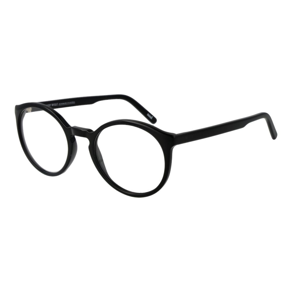 Andy Wolf Black Unisex Optical Frames - ACCEXO