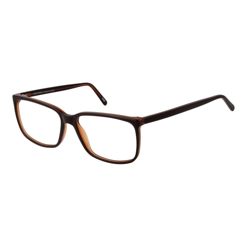 Andy Wolf Brown Unisex Optical Frames - ACCEXO