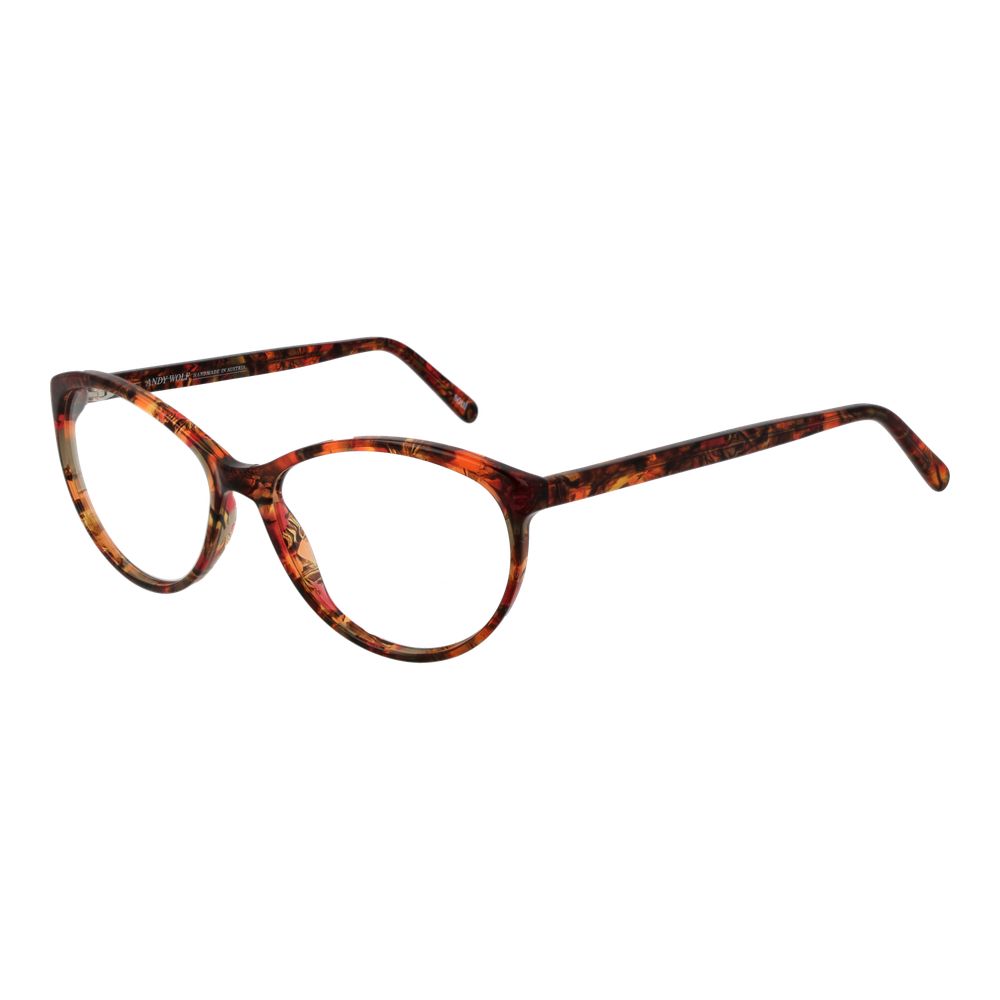 Andy Wolf Brown Unisex Optical Frames - ACCEXO