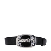 Dsquared² Black Leather Belts