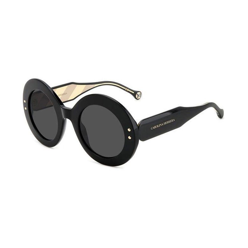 Carolina Herrera Black Acetate Sunglasses - ACCEXO