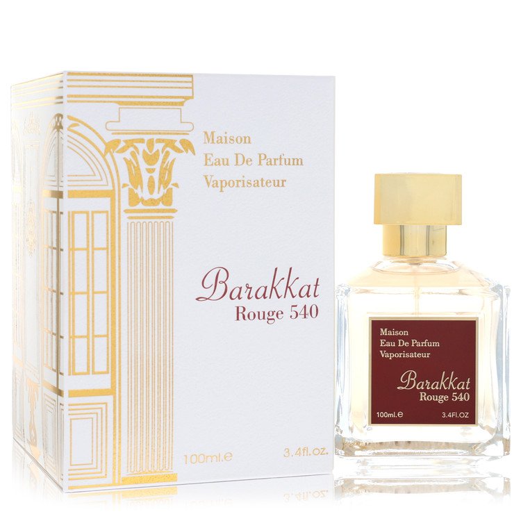 Fragrance World Barakkat Rouge 540 by Fragrance World Extrait De Parfum Spray (Unisex) 3.4 oz for Women