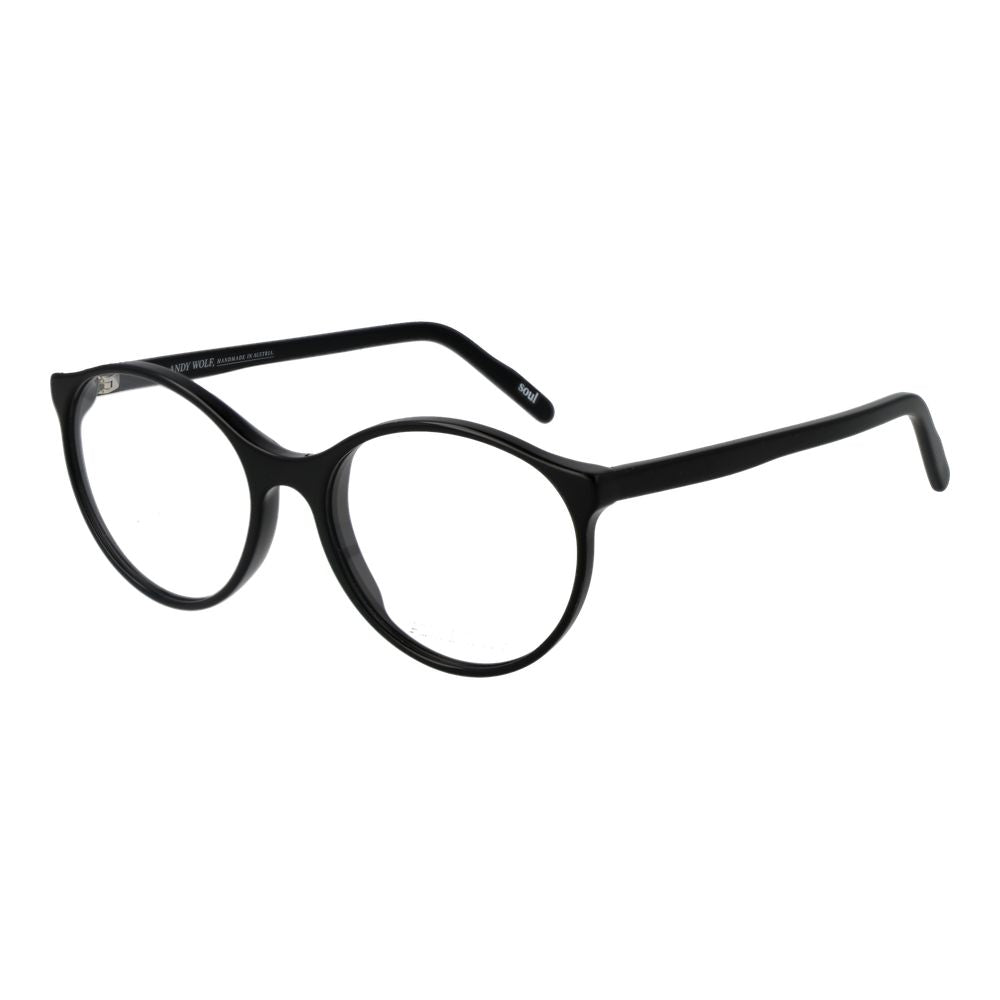 Andy Wolf Black Unisex Optical Frames - ACCEXO