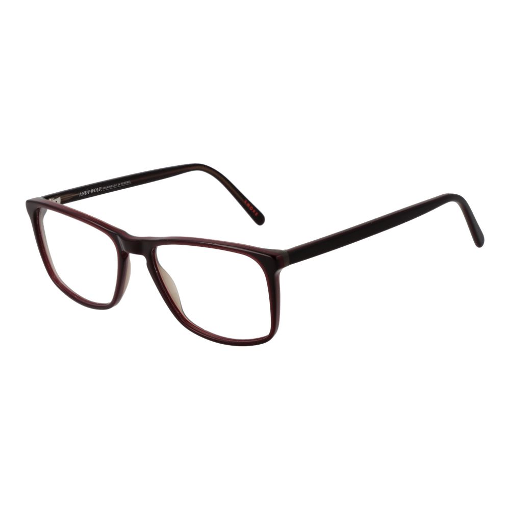 Andy Wolf Burgundy Unisex Optical Frames - ACCEXO