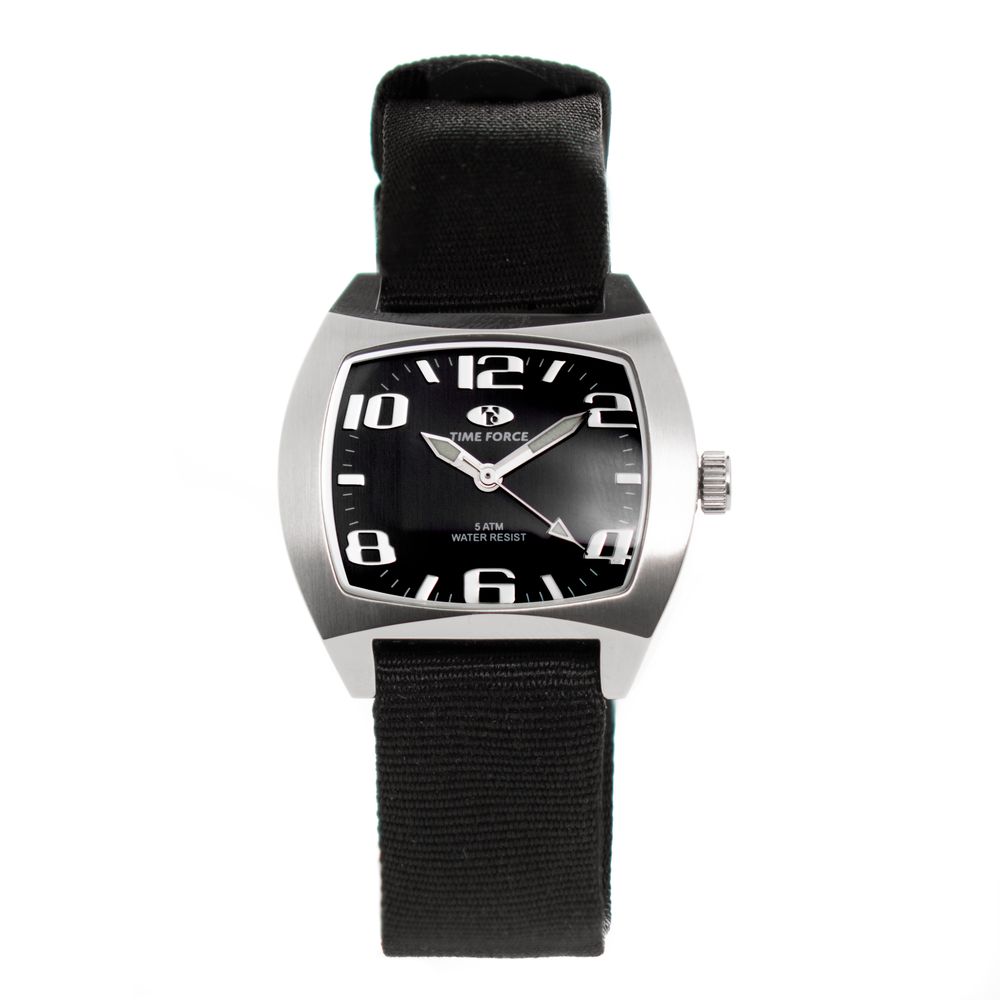 Time Force Black Nylon Watch - ACCEXO