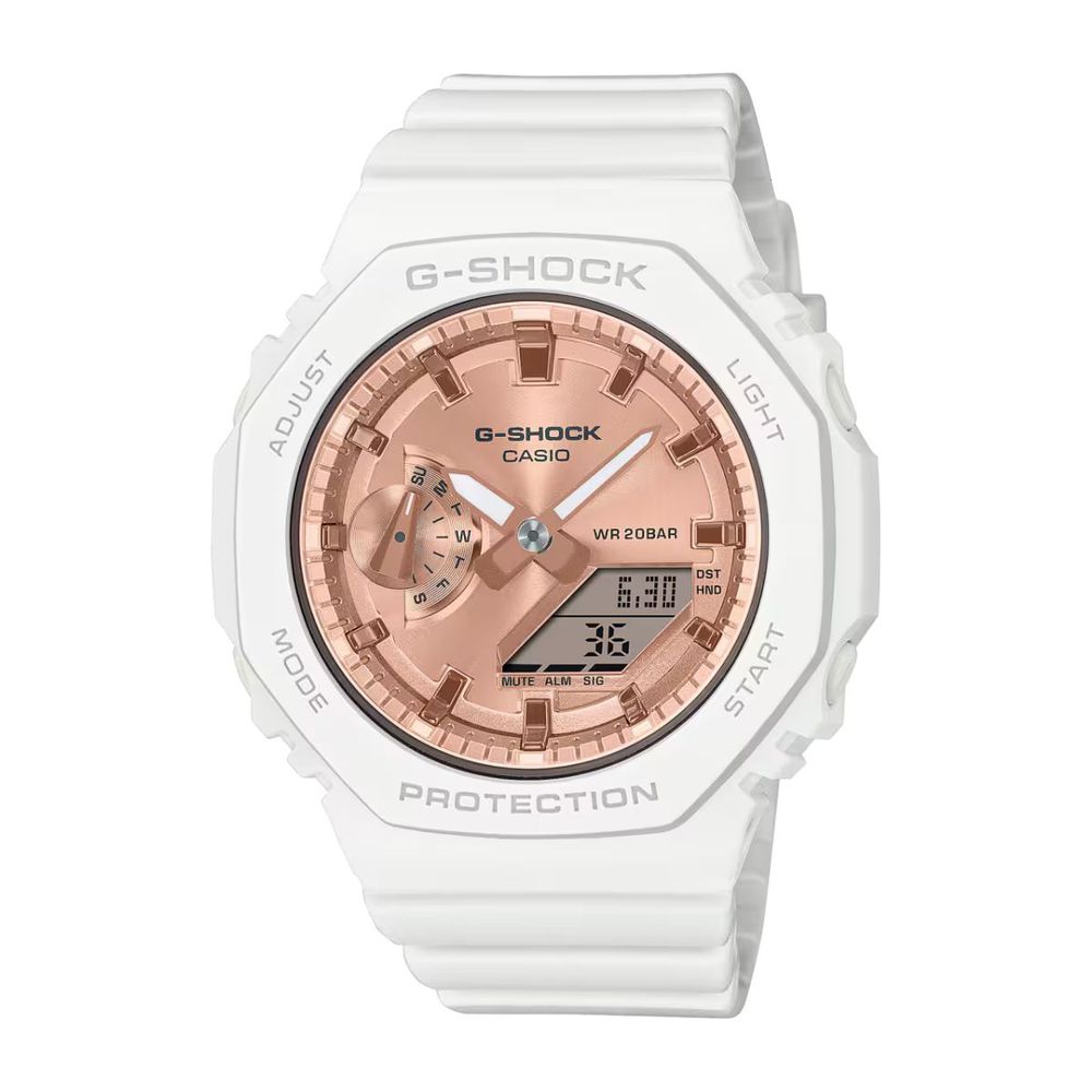 Casio White Resin Watch - ACCEXO