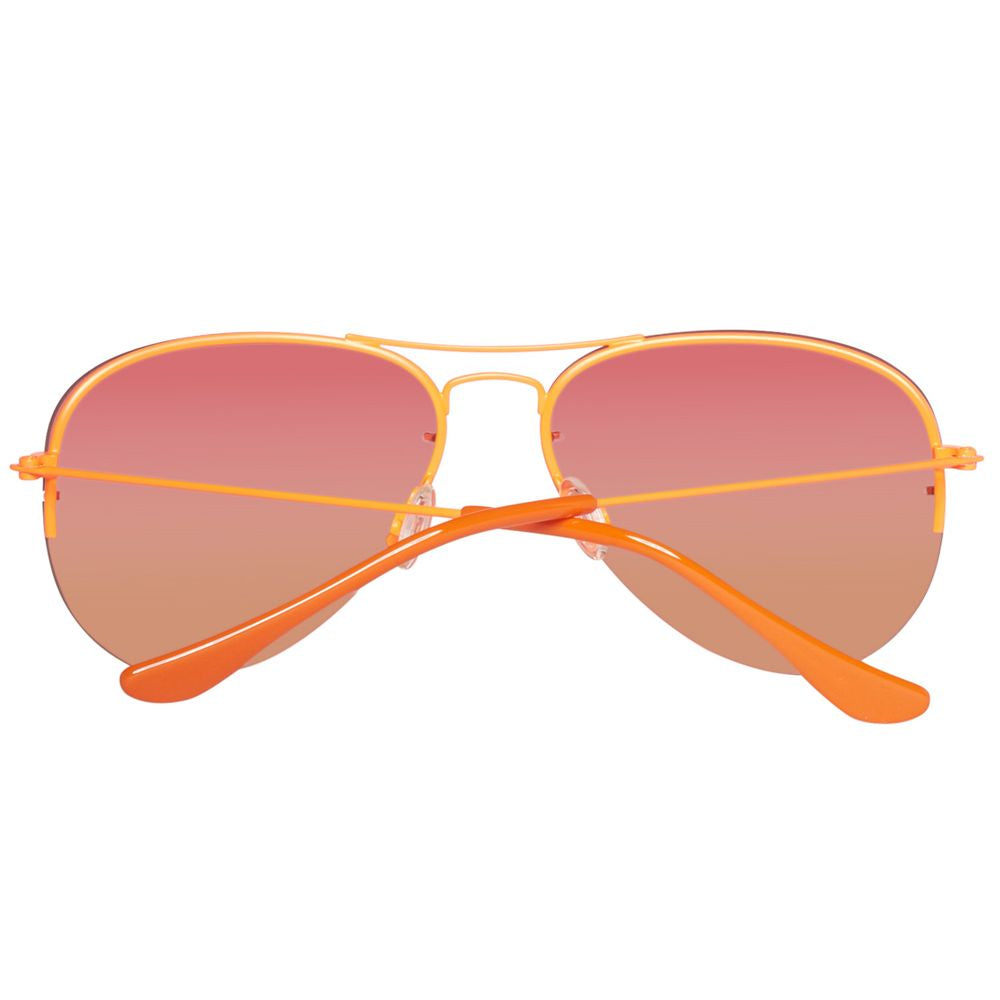 Benetton Orange Metal Sunglasses - ACCEXO