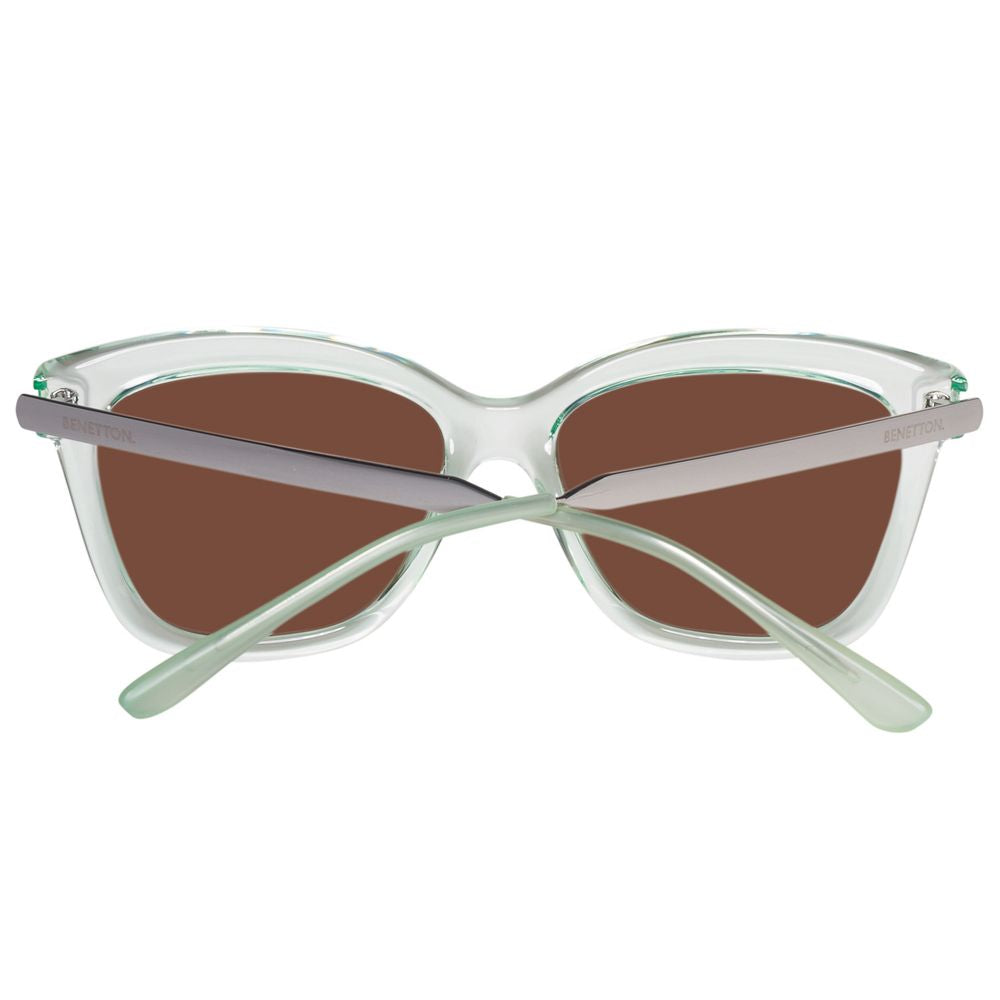 Benetton Green Resin Sunglasses - ACCEXO