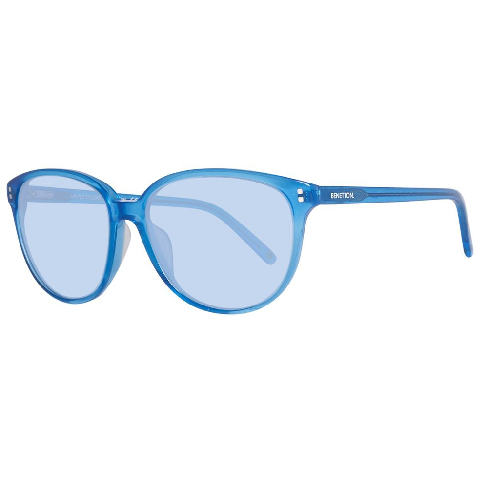 Benetton Blue Plastic Sunglasses - ACCEXO