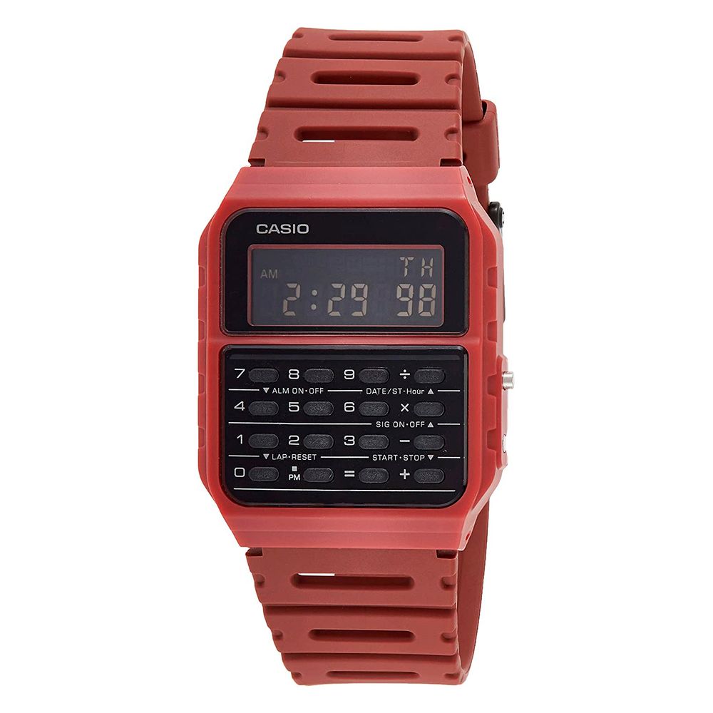 Casio Red Resin Watch - ACCEXO