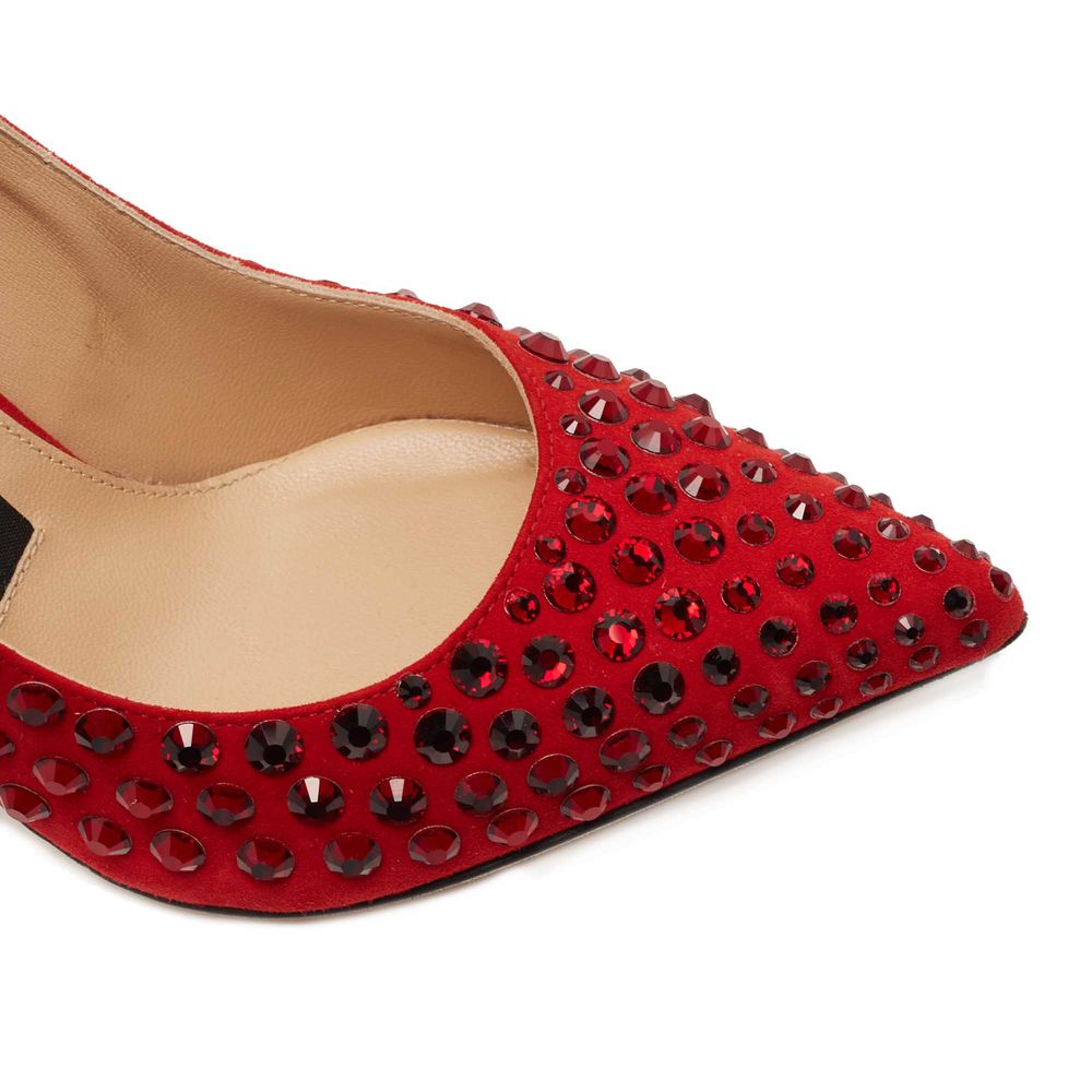 Sergio Rossi Red Calfskin Pump - ACCEXO