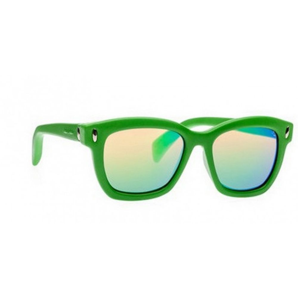 Italia Independent Green Rubber Sunglasses - ACCEXO