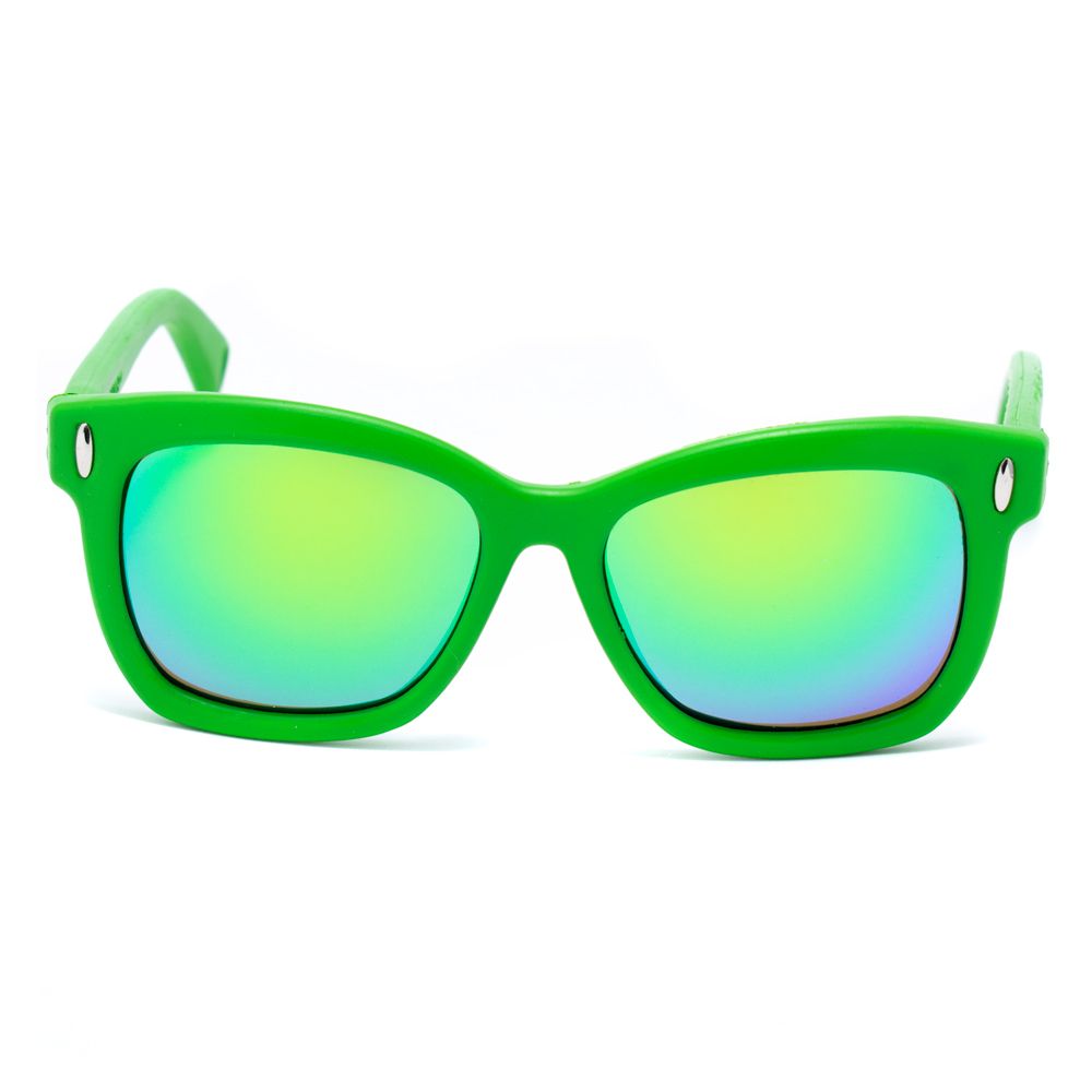 Italia Independent Green Rubber Sunglasses - ACCEXO