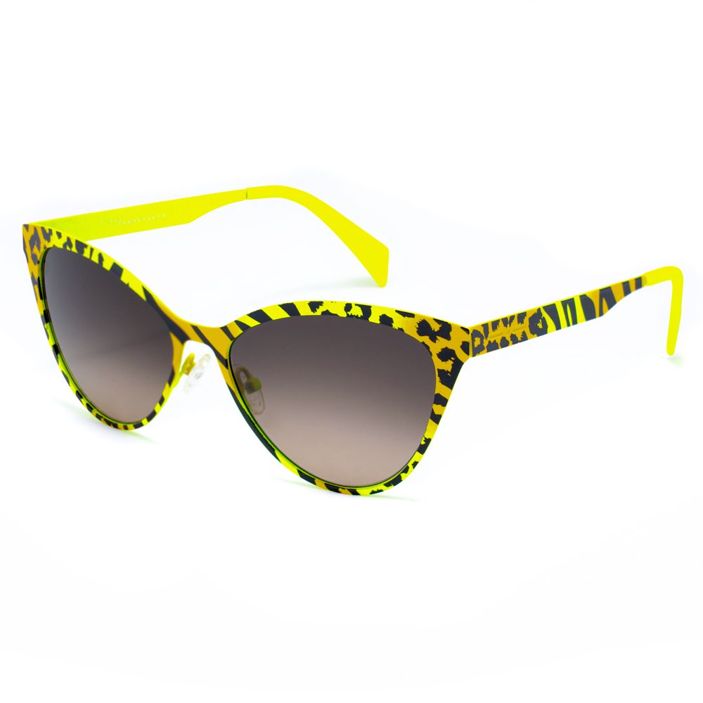 Italia Independent Yellow Metal Sunglasses - ACCEXO