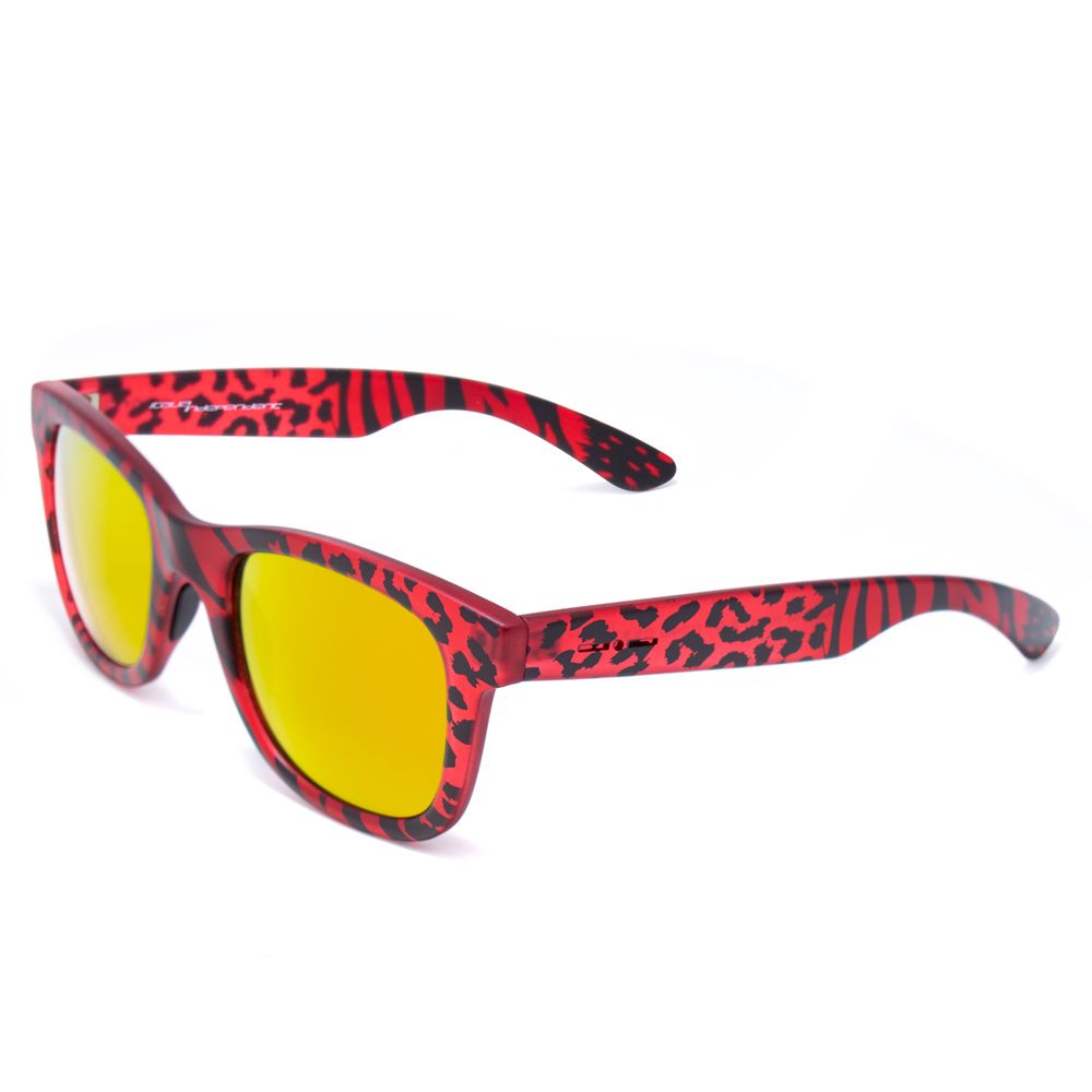 Italia Independent Red Acetate Sunglasses - ACCEXO