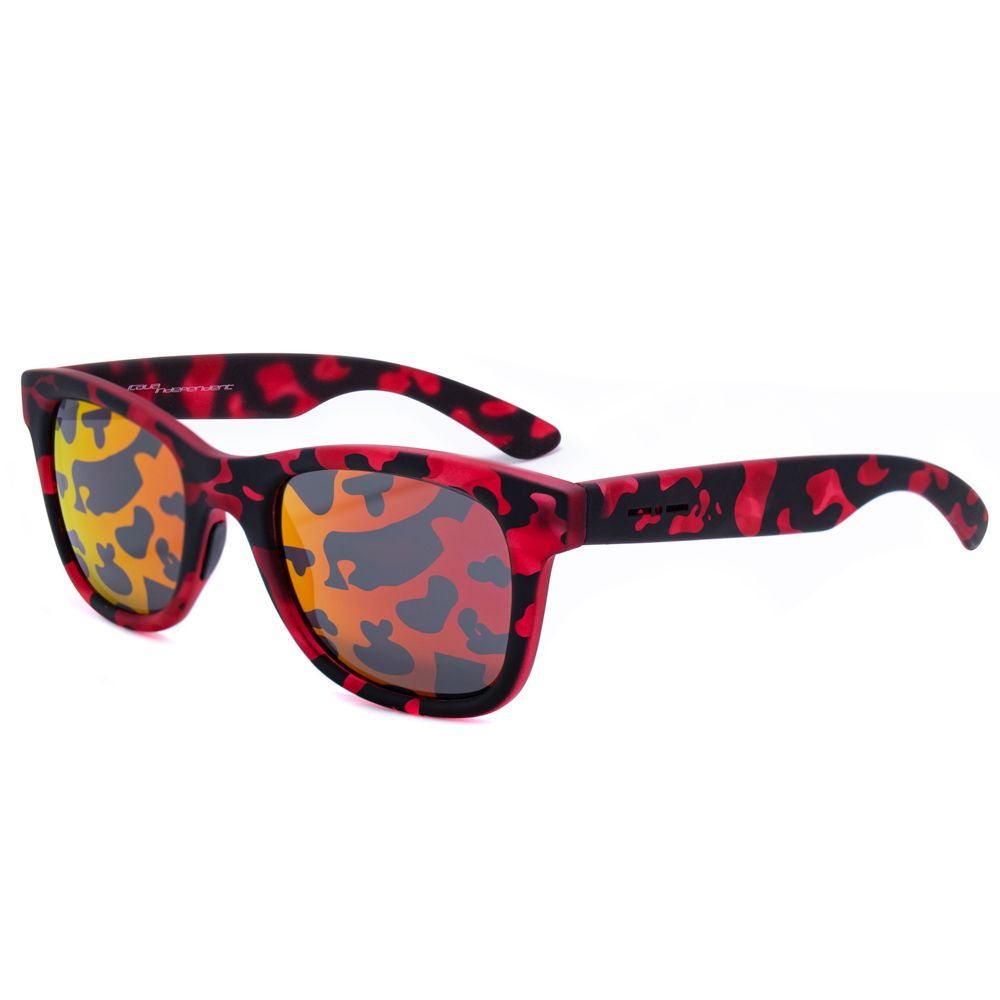 Italia Independent Red Acetate Sunglasses - ACCEXO