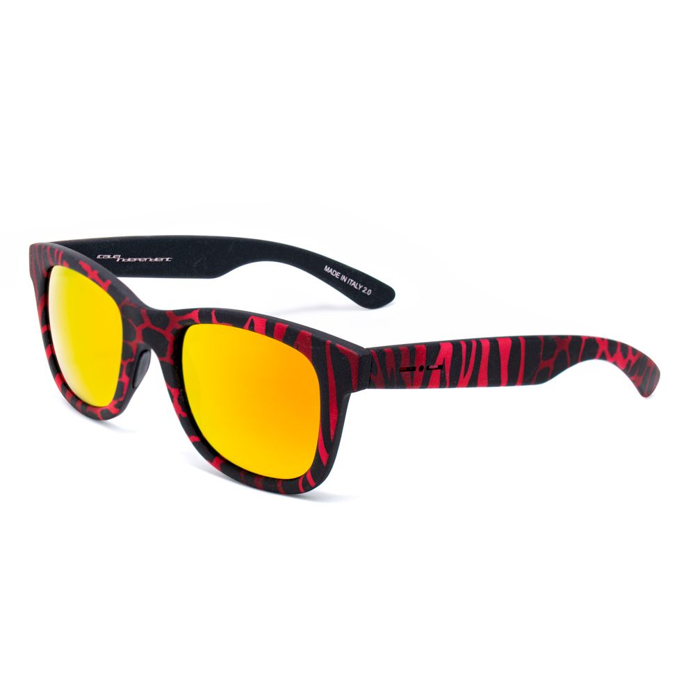Italia Independent Red Acetate Sunglasses - ACCEXO