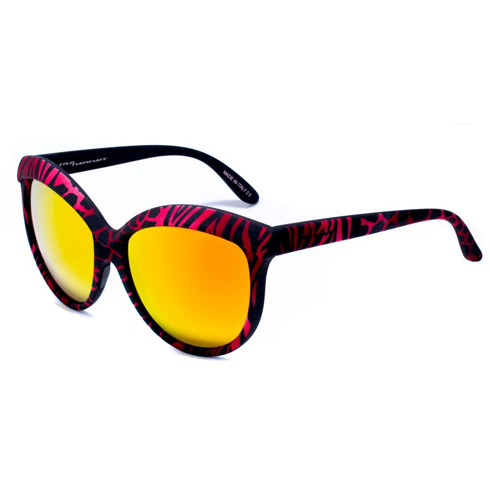Italia Independent Red Acetate Sunglasses - ACCEXO