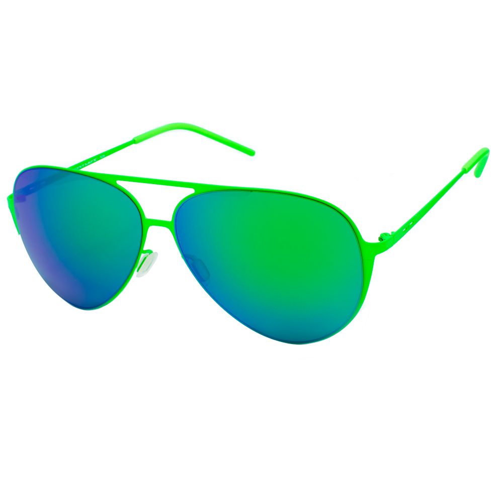 Italia Independent Green Metal Sunglasses - ACCEXO