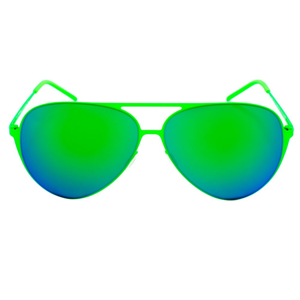 Italia Independent Green Metal Sunglasses - ACCEXO