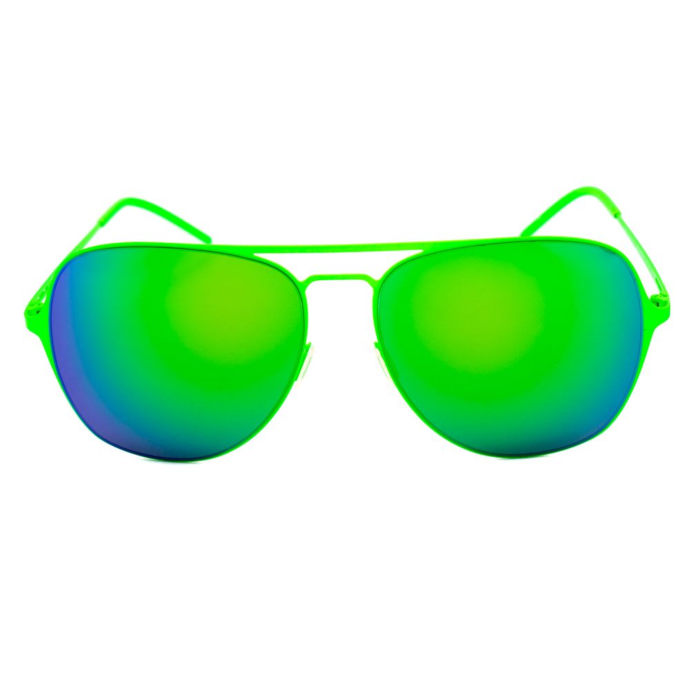Italia Independent Green Metal Sunglasses - ACCEXO