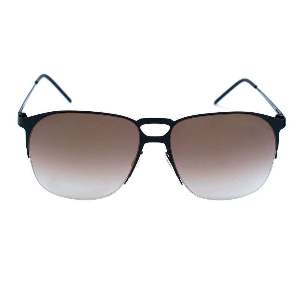 Italia Independent Black Metal Sunglasses - ACCEXO