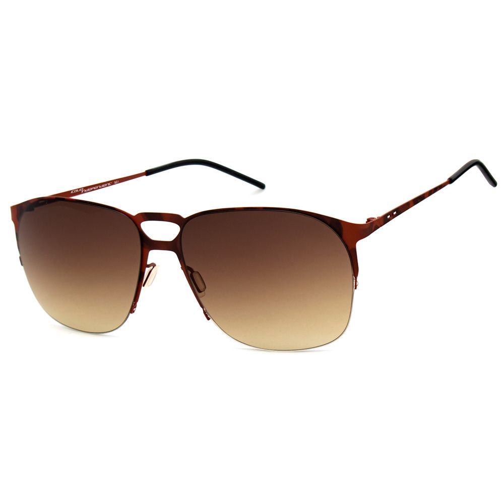 Italia Independent Brown Metal Sunglasses - ACCEXO