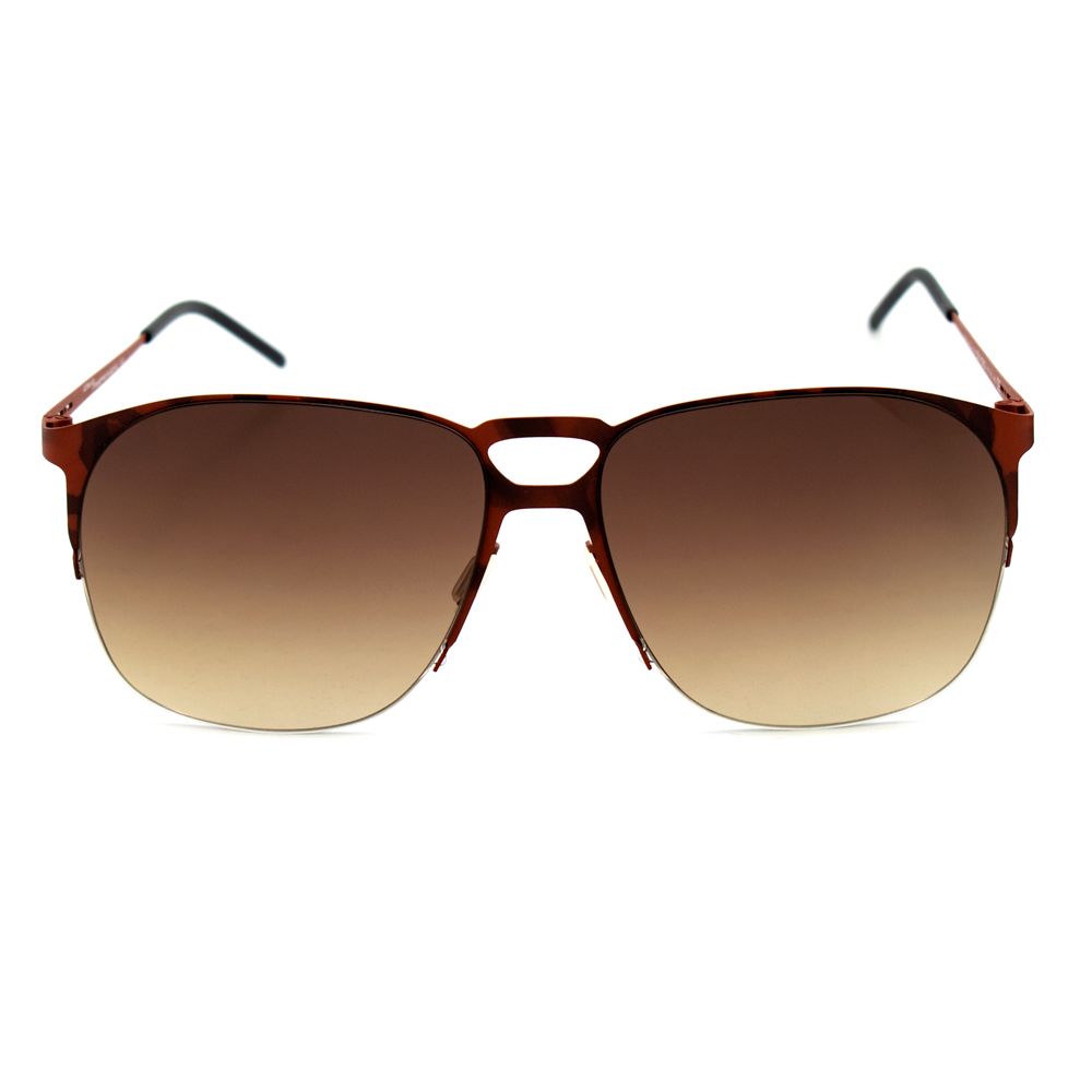 Italia Independent Brown Metal Sunglasses - ACCEXO
