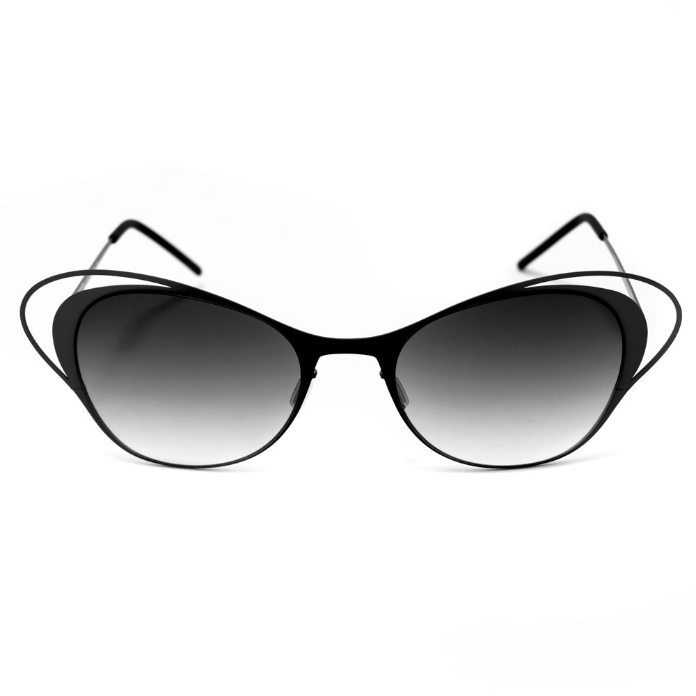 Italia Independent Black Metal Sunglasses - ACCEXO