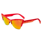 Italia Independent Red Acetate Sunglasses - ACCEXO