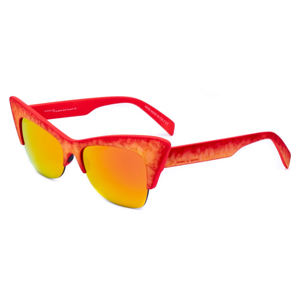 Italia Independent Red Acetate Sunglasses - ACCEXO