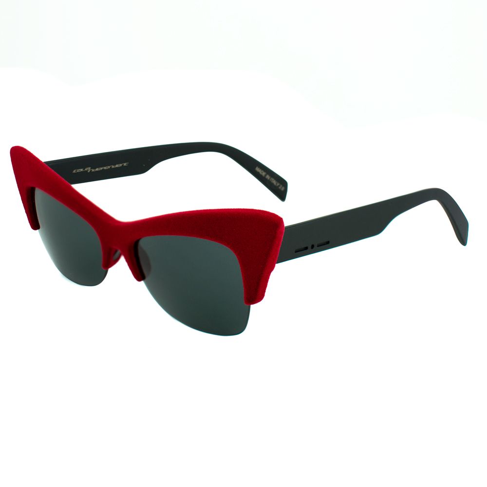 Italia Independent Red Acetate Sunglasses - ACCEXO