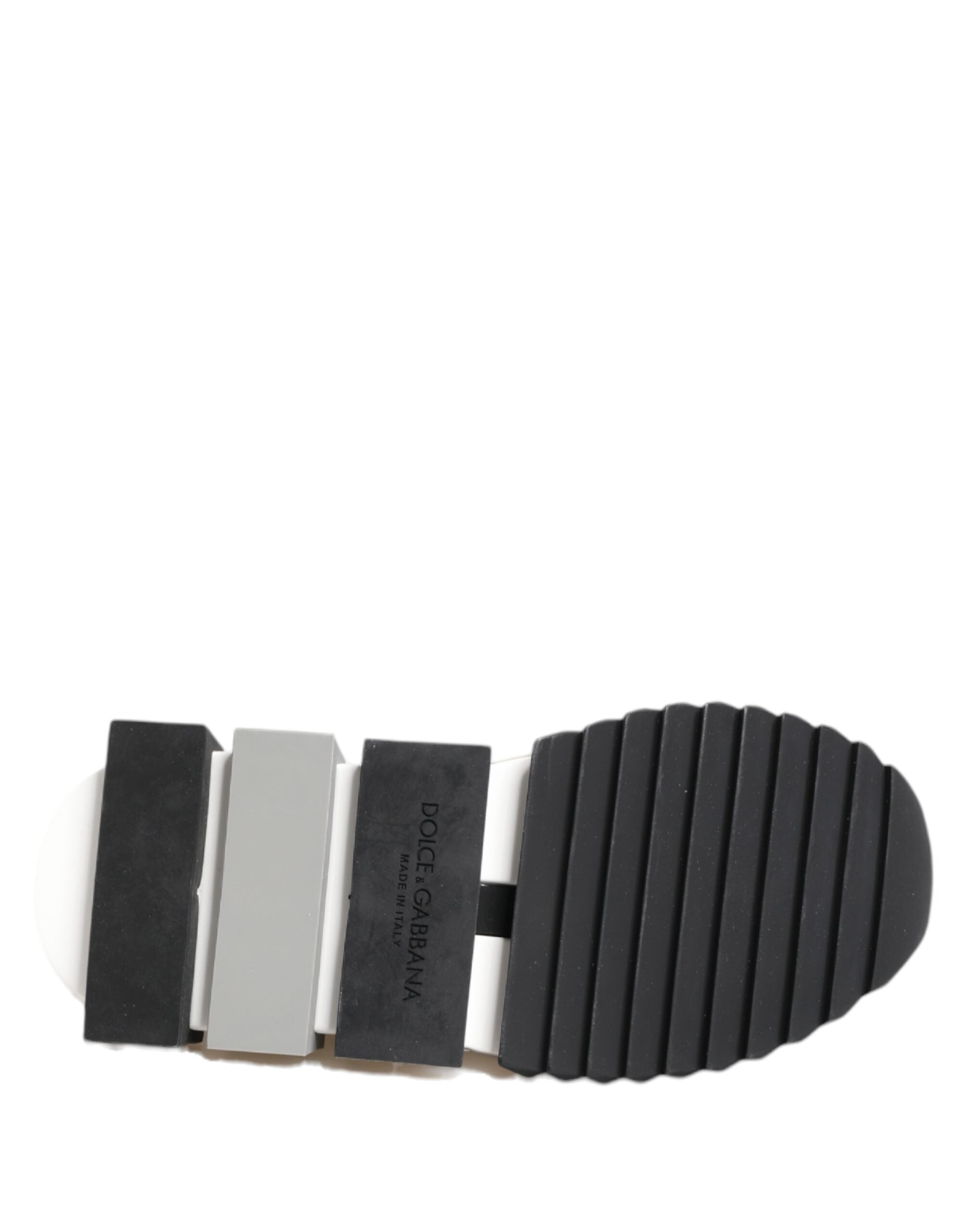 Dolce & Gabbana Black White Sorrento Low Top Sneakers Shoes - ACCEXO