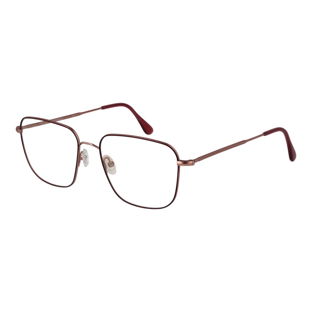 Andy Wolf Burgundy Unisex Optical Frames - ACCEXO