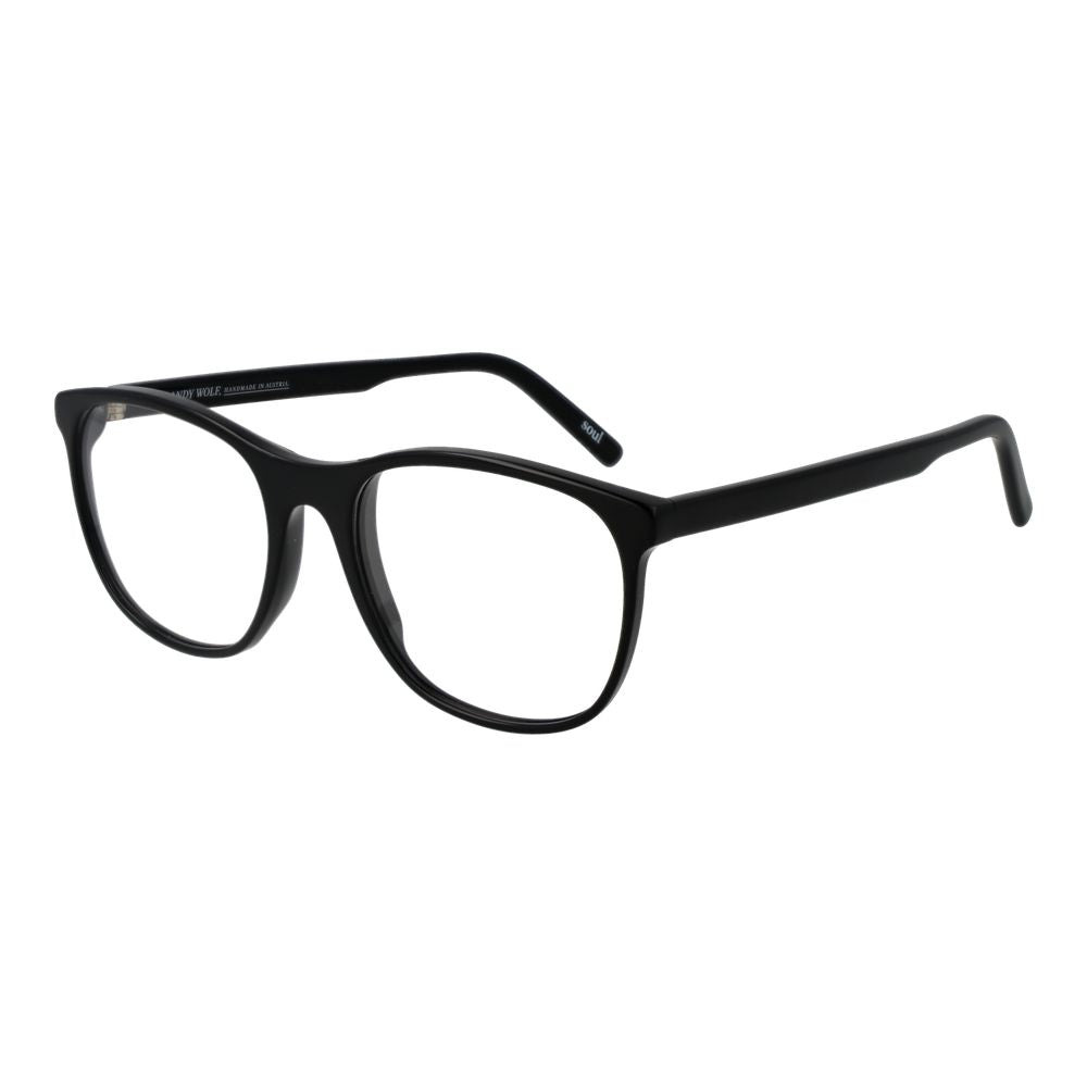 Andy Wolf Black Unisex Optical Frames - ACCEXO