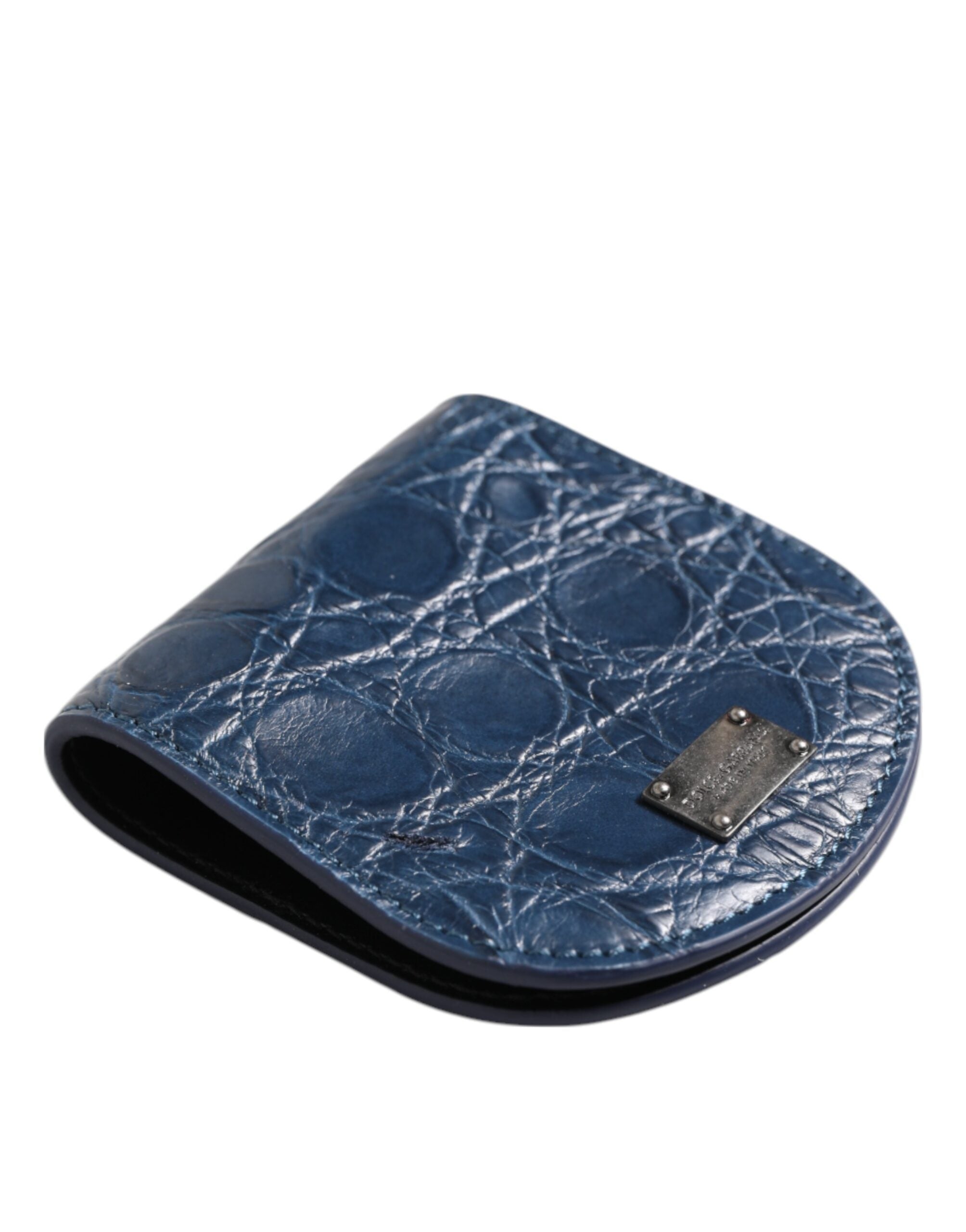 Dolce & Gabbana Exquisite Exotic Skin Coin Case Wallet - ACCEXO